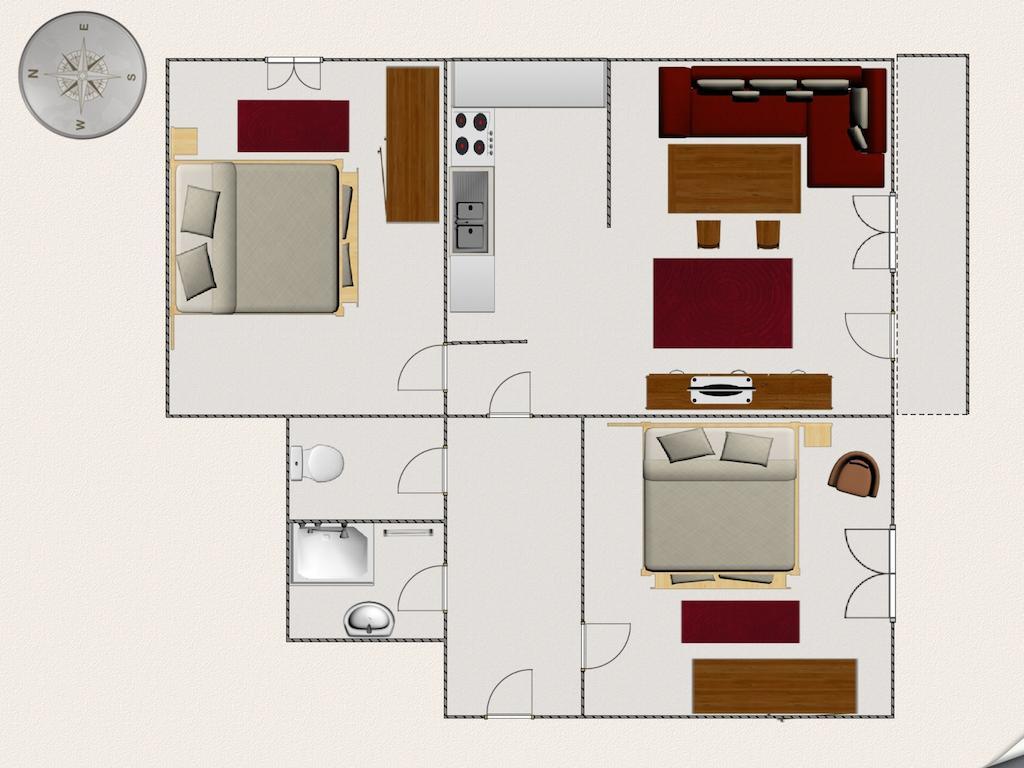 Appartement Fossa Fiss Kamer foto